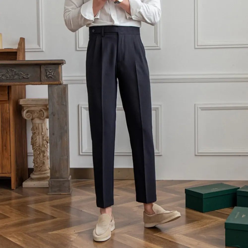 Smart casual cropped trousers