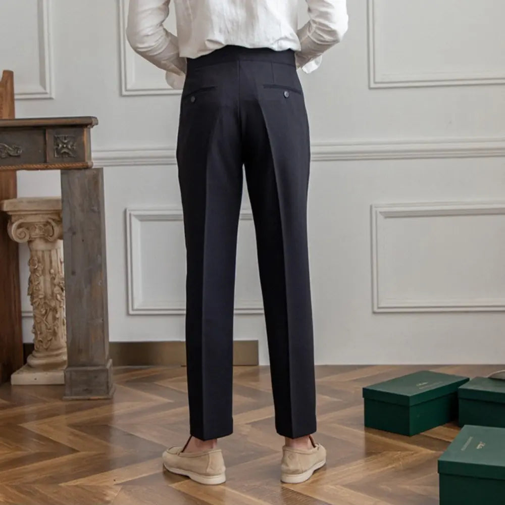 Autumn cropped pants men