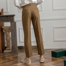 Old money cropped trousers