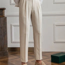Straight Fit Cropped Pant for Men – Spring-Autumn Essential | British Old Money Menswear Prendersons
