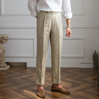 Mr Lusan Summer Linen Italian Pants Prendersons