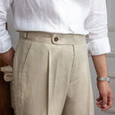 Mr Lusan Summer Linen Italian Pants Prendersons