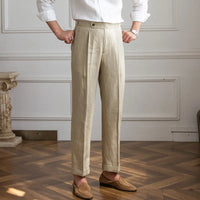 Mr Lusan Summer Linen Italian Pants Prendersons