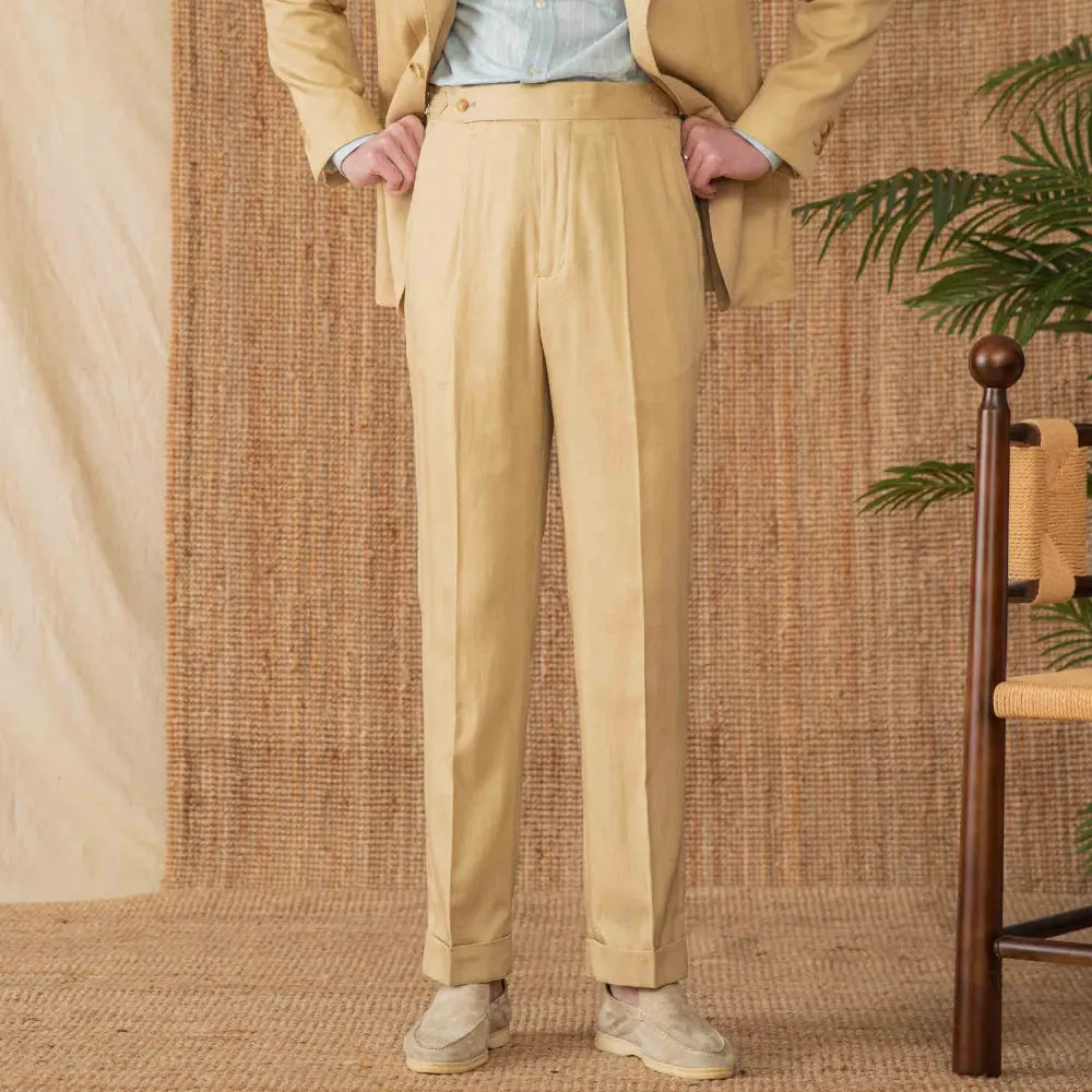 Naples High Waist Straight-leg Pants Prendersons