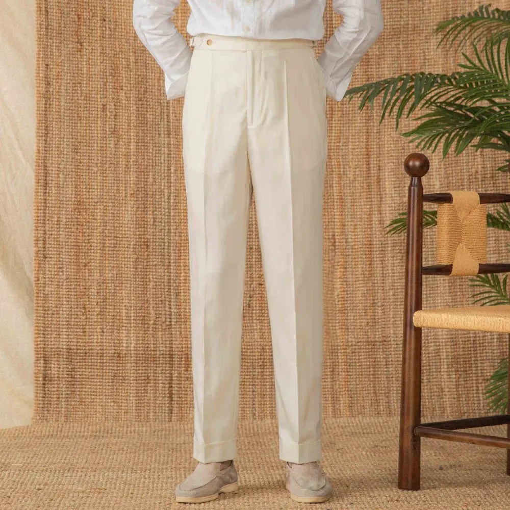 Naples High Waist Straight-leg Pants Prendersons
