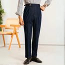Neapolitan Cotton Double Pleated Jeans Men Prendersons
