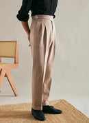 Non-ironing Straight Drooping Casual Pants Prendersons