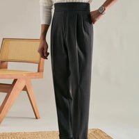 Non-ironing Straight Drooping Casual Pants Prendersons