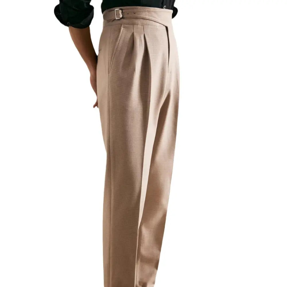 Non-ironing Straight Drooping Casual Pants Prendersons