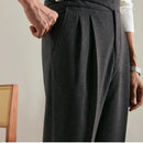 Non-ironing Straight Drooping Casual Pants Prendersons