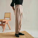Non-ironing Straight Drooping Casual Pants Prendersons