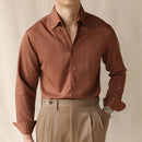 One-piece Collar Long-sleeved Shirt Prendersons