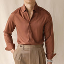 One-piece Collar Long-sleeved Shirt Prendersons