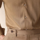 One-piece Collar Long-sleeved Shirt Prendersons