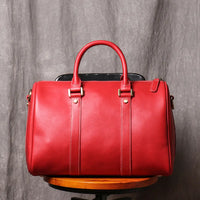 Original Retro Men's And Women's Handmade Leather Travel Bag – Brown | Retro Carry-On | Old Money Essential Prendersons