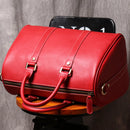 Original Retro Men's And Women's Handmade Leather Travel Bag – Brown | Retro Carry-On | Old Money Essential Prendersons