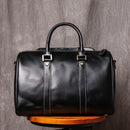 Original Retro Men's And Women's Handmade Leather Travel Bag – Brown | Retro Carry-On | Old Money Essential Prendersons