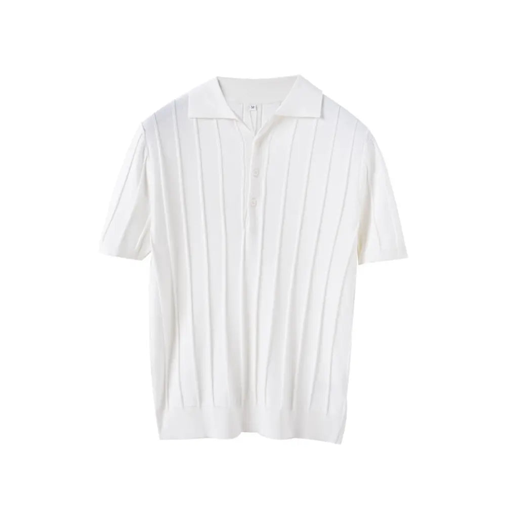 Classic men’s polo collar sweater
