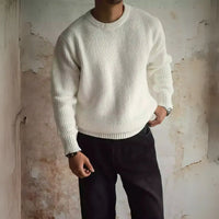 Pullover Crew Neck Sweater Men's Loose Prendersons