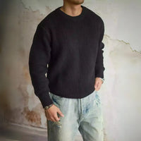 Pullover Crew Neck Sweater Men's Loose Prendersons