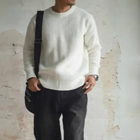 Pullover Crew Neck Sweater Men's Loose Prendersons
