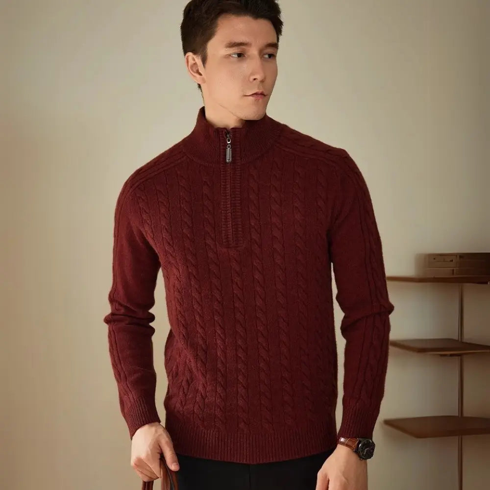 Pure Wool Twisted Sweater Prendersons