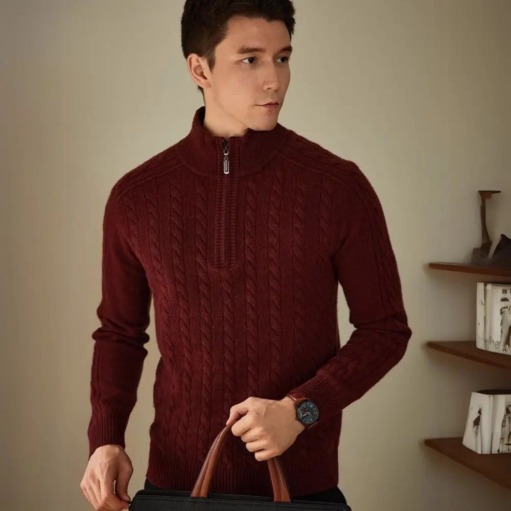Pure Wool Twisted Sweater Prendersons