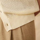 Refreshing Vacation Casual Pure Cotton Hollow Short Sleeve Prendersons