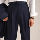 Retro Casual Business Non-ironing Mid-waist Wool Suit Pants Prendersons