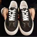 Retro Color Matching Couple Casual Flat Skateboard Shoes Prendersons