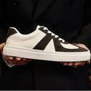 Retro Color Matching Couple Casual Flat Skateboard Shoes Prendersons