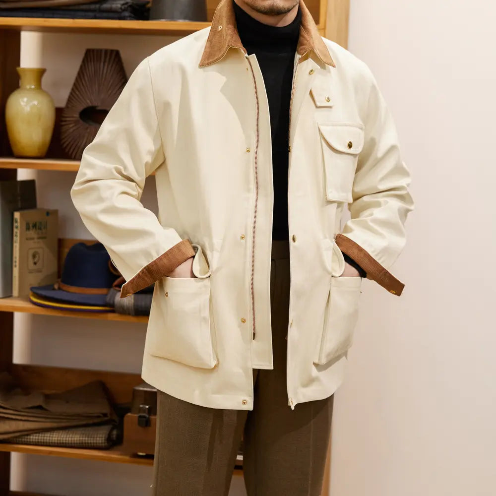 Retro Kaji Thick Trench Coat Prendersons