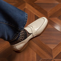 Retro Loafers Genuine Leather Handmade Leisure Prendersons