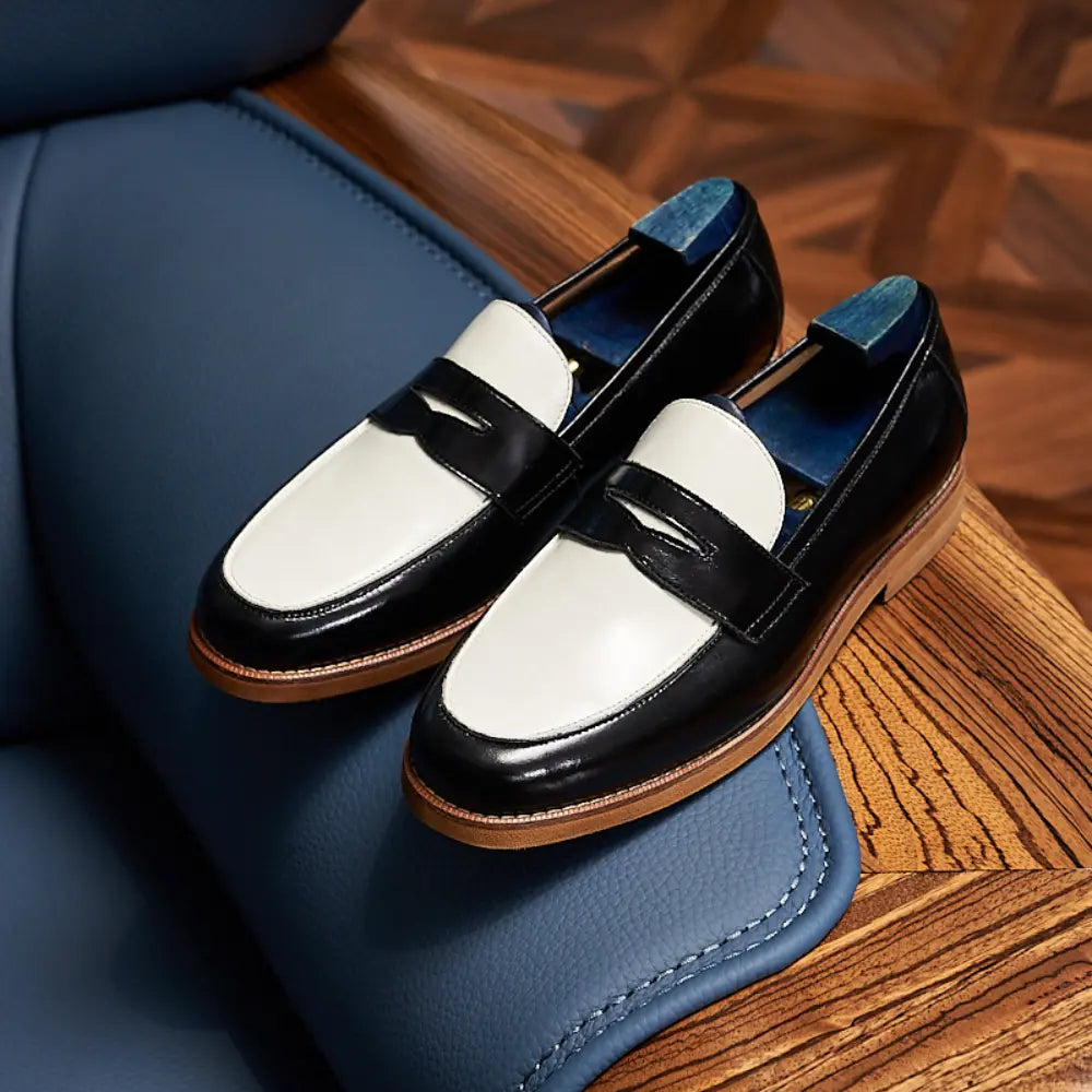 Retro Loafers Genuine Leather Handmade Leisure Prendersons
