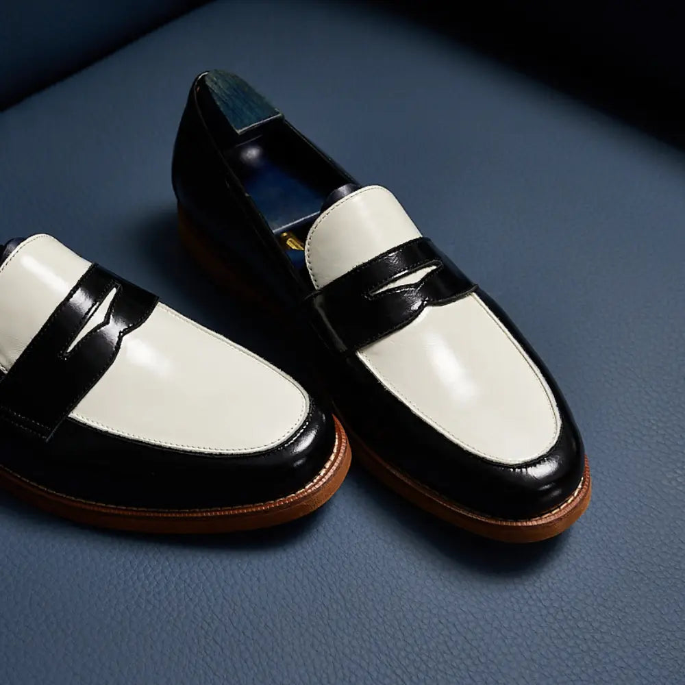 Retro Loafers Genuine Leather Handmade Leisure Prendersons