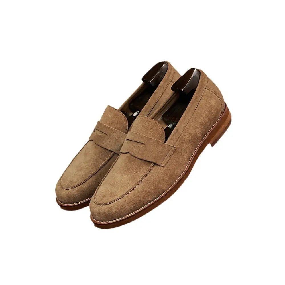 Retro Loafers Genuine Leather Handmade Leisure Prendersons