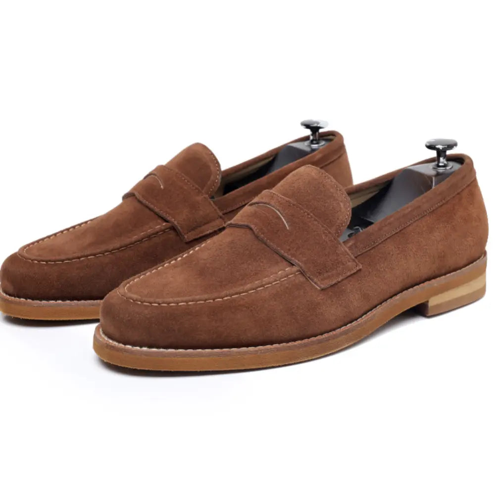 Retro Loafers Genuine Leather Handmade Leisure Prendersons