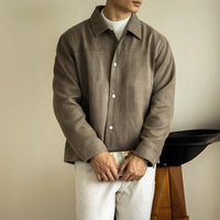 Retro Style Jacket Men's New Autumn Clothes Multi-pocket Prendersons