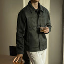 Retro Style Jacket Men's New Autumn Clothes Multi-pocket Prendersons