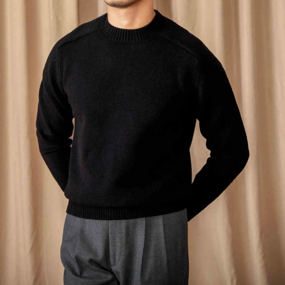 Relaxed Fit Pullover Sweater – Royal Blue | Casual Layering | Timeless Knitwear