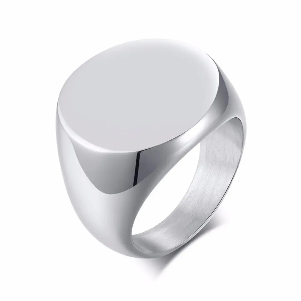 Classic Fit Round Ring – Gold | Smart Casual Accessory | Old Money Style