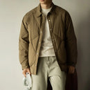 Shirt Collar Down Jacket Men's New Winter Rhombus Tooling Prendersons