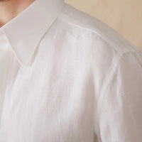 Skin-friendly Draping Lyocell Long Linen Sleeves Shirt Prendersons