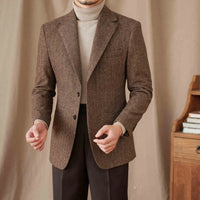 Slim Fit Japanese Style All-matching Warm Suit For Men Prendersons
