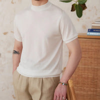 Slim Fit Small Round Neck Short Sleeve Prendersons