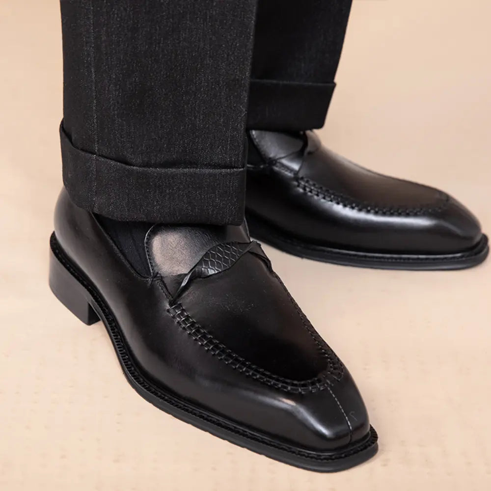 Spring And Autumn Leisure Versatile Leather Shoes For Men Prendersons