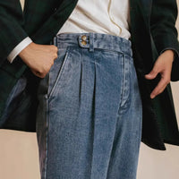 Spring And Autumn New Straight Loose Washed-out Casual Pants Prendersons