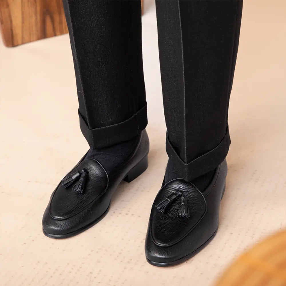 Spring And Summer Wearing Casual Tassel Shoes – Brown, Black, Apricot | Spring-Summer Loafers | Old Money Aesthetic