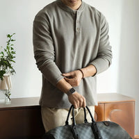 Spring Anti-wrinkle Loose Commute Leisure Bottoming Shirt Prendersons