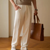 Straight Casual Long Pants Men's Thin Prendersons